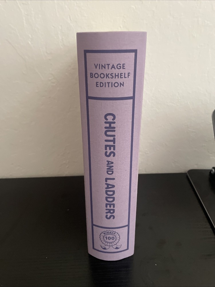 WS Game Company Chutes and Ladders Vintage Bookshelf Edition Board Game
