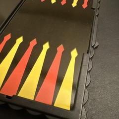 Vintage Mini Magnetic Backgammon Travel Set Pieces Sealed 5”x5.5”