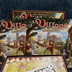 RARE Markus Brand Village Board Game Pegasus Spiele Complete English German 2012