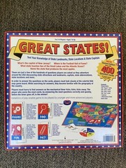 Great States! Board game by International Playthings. Fun geography! New