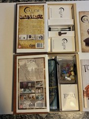 Facade Games Dark Cities Collection 2 Game Set: Tortuga And Salem Excellent!