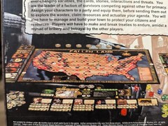 FALLEN LAND A Post-Apocalyptic Board Game 100% COMPLETE 2016