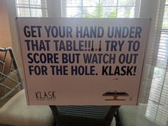 Klask The Magnetic Game Of Skill Dexterity Board Game