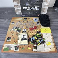 Watergate Board Game By Matthias Cramer 100% Complete Richard Nixon Scandal