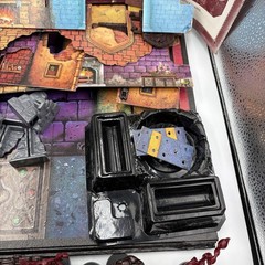 1991 Dark World Game by Mattel Complete Fantasy Adventure RPG Vintage Board Game