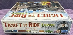 Ticket to Ride Europe Board Game | Alan R. Moon Days of Wonder | NEW Open Box