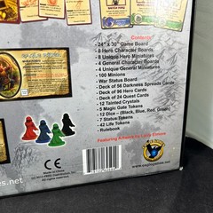 2010 DEFENDERS OF THE REALM FANTASY BOARD GAME EAGLE GAMES COMPLETE IN BOX RARE