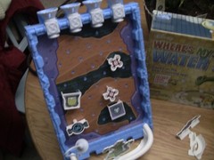 Where’s My Water Board Hands On Activity Game – Disney – Hasbro Useed