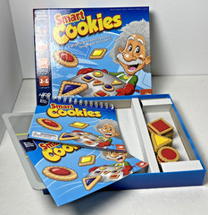 Smart Cookies Game Brain Builder Series FoxMind Home School Ages 6+ Puzzles