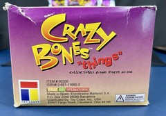 10 Sealed Packs GoGo’s Crazy Bones Things & Empty Display Box