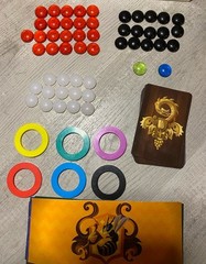 Raise Your Goblets Board Game 2016 CMON Horrible Games 100% COMPLETE