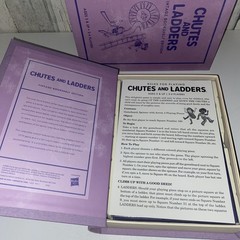Chutes and Ladders Vintage Bookshelf Edition by WS Game Company Board Game