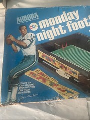 1972Aurora ABC Monday Night Football Game Roger Staubach Edition See Description