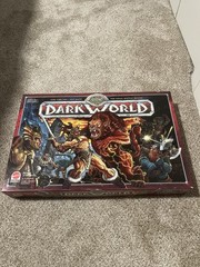 Vintage Dark World Adventure Board Game Mattel 100% Complete 1992 Great Shape!