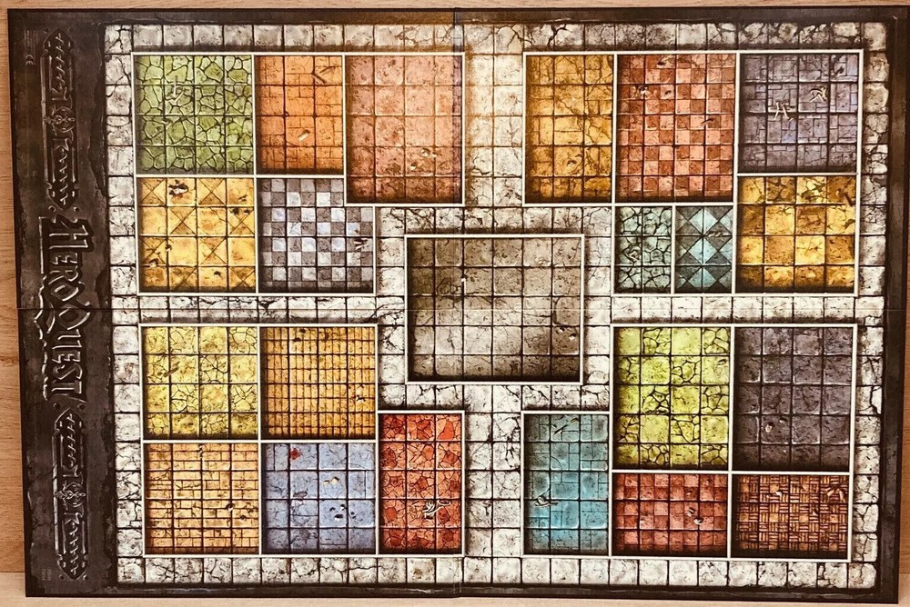 HeroQuest: GAME BOARD Avalon Hill NEW!!