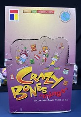 10 Sealed Packs GoGo’s Crazy Bones Things & Empty Display Box