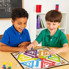 Livevie Ludo 2018 Classic Strategy Game Board for Kids & Family, Unique 6-Player