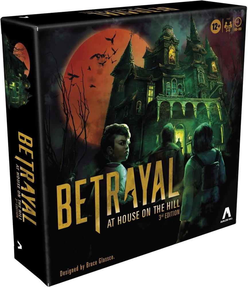 Avalon Hill Hasbro Gaming Betrayal at The House on The Hill 3rd Edition Coope…