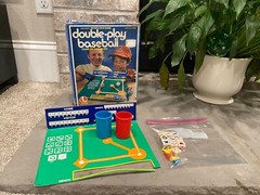 LAKESIDE Double-Play Baseball Dice Game Vintage 1979 Family Board 8296 -READ!