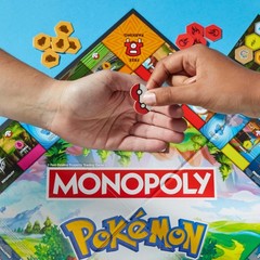 Monopoly Pokémon Edition Board Game Ages 8 and Up 2 to 4 Players Kids Game