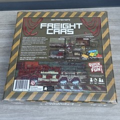 Ben Paramentier’s Freight Cars Board Game New Sealed 2-4 Players Ages 8+
