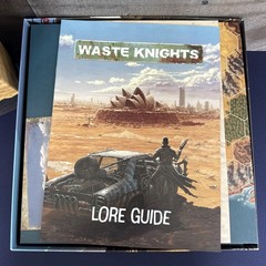 Waste Knights 2nd Ed Board Game Kickstarter All-In Big Box Post-Apoc Complete