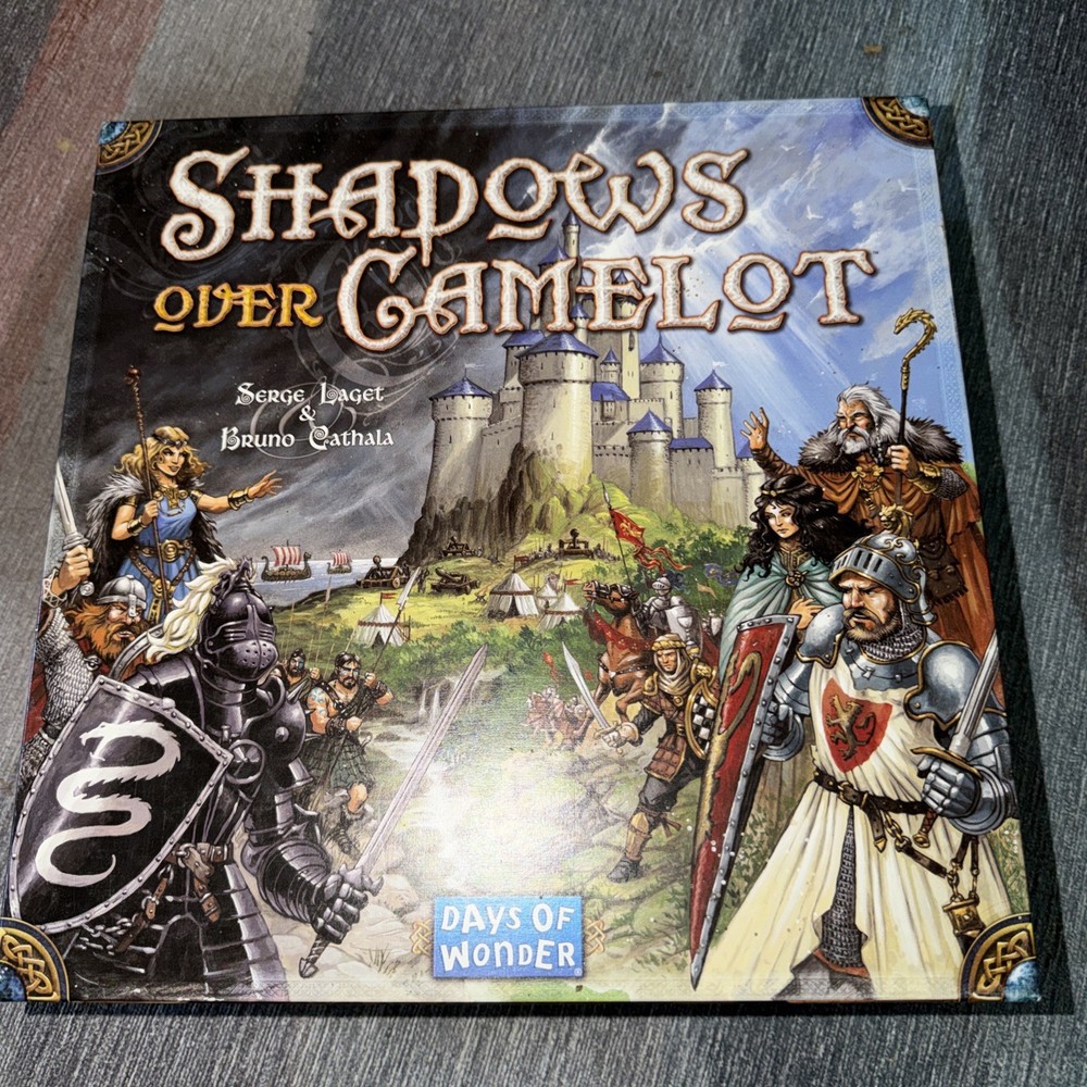 Shadows Over Camelot Board Game by Days of Wonder Complete 2012 -READ