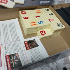 Vintage Rummikub 99% COMPLETE Rummy Tile Game 1990 Pressman