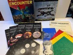 Cosmic Encounter 1978 Science Fiction Board Game UNPUNCHED COMPLETE – PLS READ