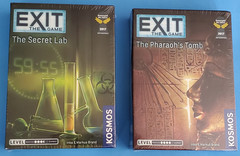 2 Exit The Game: The Secret Lab & The Pharaoh’s Tomb by Kosmos-New Sealed