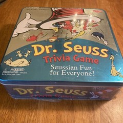 Dr. Seuss Trivia Game Collectors Tin By University Games SEALED