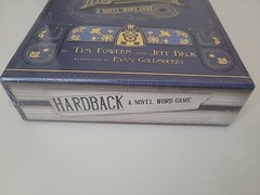 Hardback A Novel Word Game (Sealed, New) Fowers Barnes & Noble Exclusive