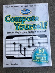 ThinkFun Compose Yourself Star Writing Original Music In Minutes 60 Music Cards.
