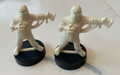 1992 Mattel Dark World Board Game RPG Replacement Part – Skeleton Pieces 6 W