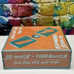 GO mental FUNDAmental Educational Question Game Ages 8+ Play With Your Brain NEW