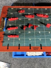 Vintage 1973 Milton Bradley Sub Search 3 Level Board Game 100% Complete