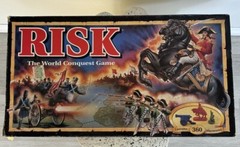 RISK VINTAGE 1998 BOARD GAME Parker Brothers WORLD DOMINATION