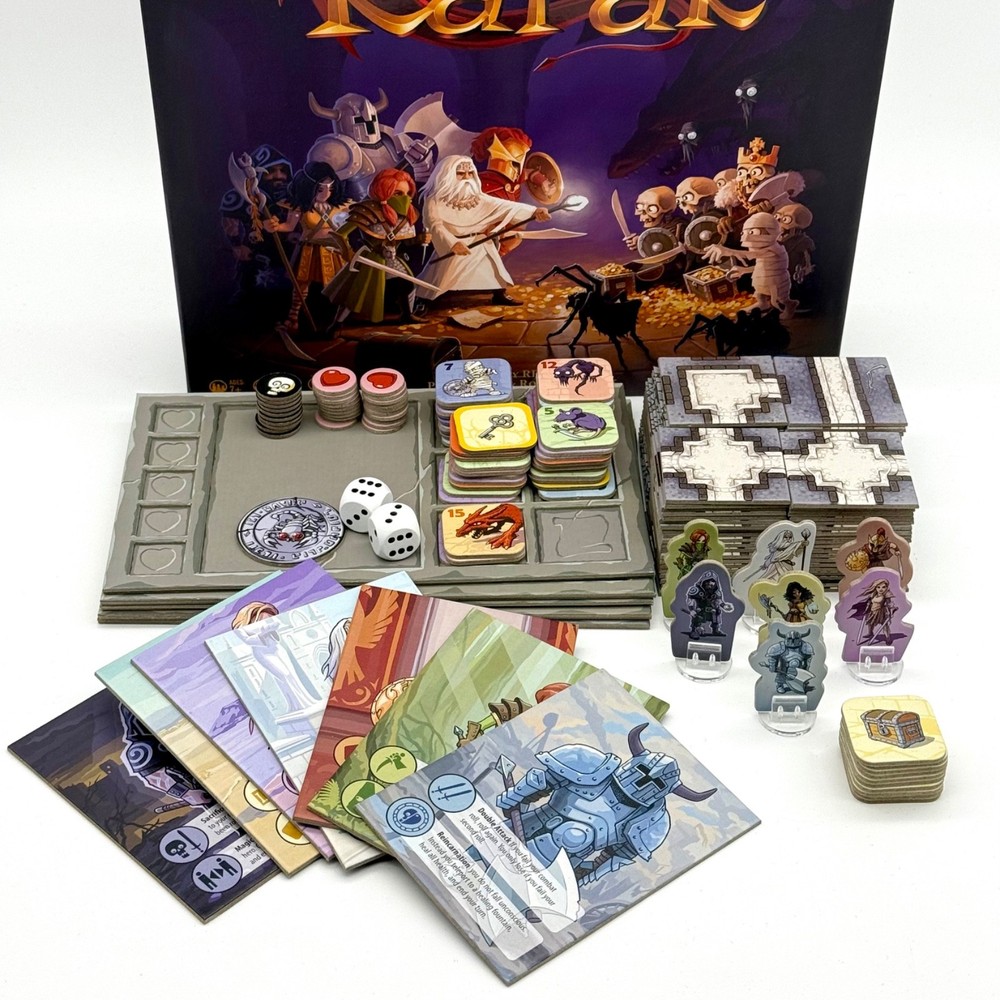 Catacombs Of Karak (Board Game) – 100% Complete