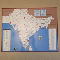 Vintage 1998 Mayfair Games Inc India Rails Board Game Train Theme Complete #489