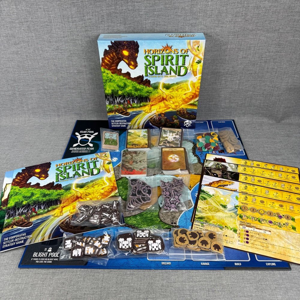 Horizons Of Spirit Island Board Game Greater Than Games Complete Strategy