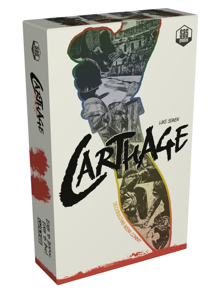 Carthage: The Deckbuilding Board Game [SAS Creative, Miniatures 1-5 Players] NEW
