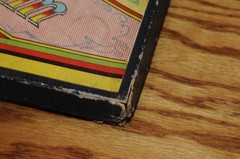 VICTORIAN COMPENDIUM OF GAMES, ORIGINAL BOX TRADITIONAL GAME NOT COMPLETE OLD***