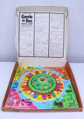 VTG 1967 Mattel Gentle Ben Board Game 3D Animal Hunt Ivan Tors Family READ