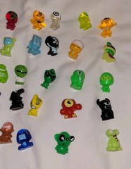 Lot 36 Gogo’s Crazy Bones Various Colors & Series – Satori – Translucent, Used