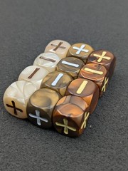 Evil Hat Productions EHP09013 “Fate Antiquity Dice” Game ( + & – Dice )