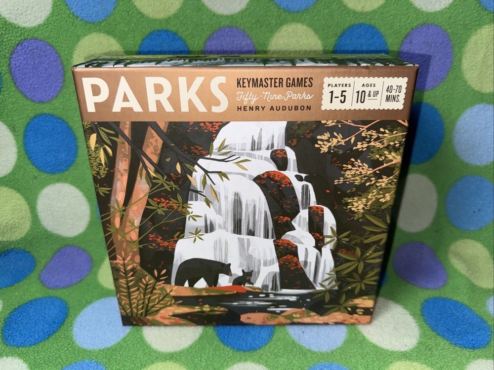 Parks Game By Keymaster Henry Audubon 1-5 Players National Parks -New-