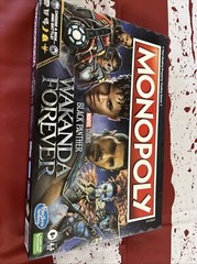 Monopoly Marvel Studio’s Black Panther Wakanda Forever Edition Board Game NEW