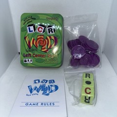 LCR Wild Dice Game Ages 8+ Family Game Night 3+ Players VGUC George & Co