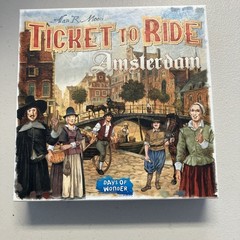 Ticket to Ride Amsterdam Board Game Days of Wonder Complete Barely Played Nice