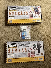 Zombicide: The Boys – Character Packs #1, #2, & Promo Cards-CMON – USED